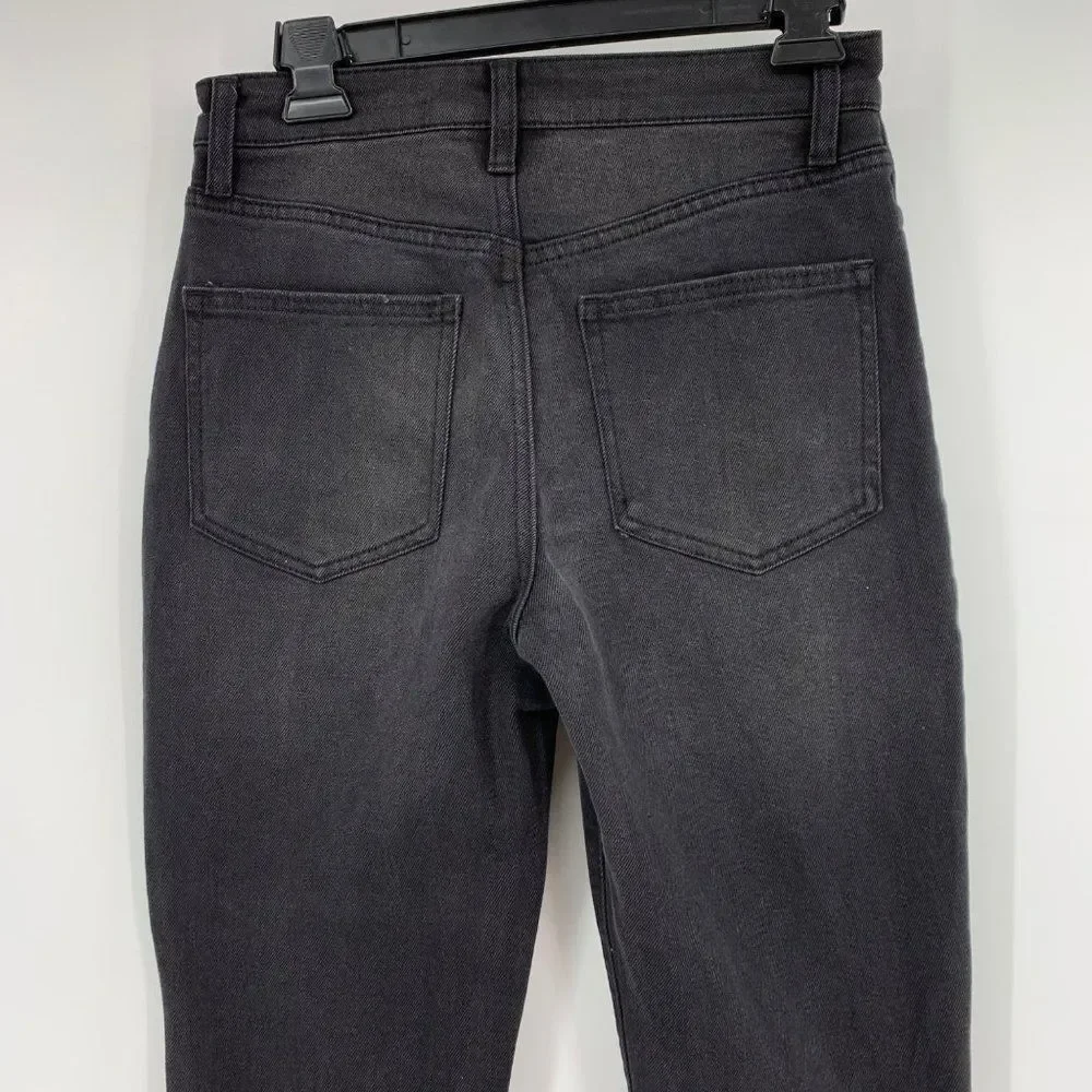 Womens NOBO No Boundries Black Super High Rise Jeans Sz 7 2068 Distress NWT - Picture 5 of 8
